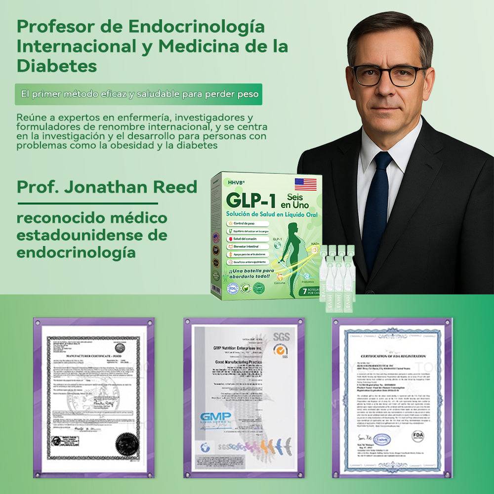 Tienda Oficial |𝐻𝑯𝐕𝐁®👩⚕️𝑺𝒐𝒍𝒖𝒄𝒊ó𝒏 𝒐𝒓𝒂𝒍 𝒍í𝒒𝒖𝒊𝒅𝒂 𝐆𝑳𝑷-1 𝒔𝒆𝒊𝒔 𝒆𝒏 𝒖𝒏𝒐 (Solo una dosis al día, cambios visibles en 7 días) 💖 Para obesidad, salud cardiovascular, diabetes, apnea del sueño, problemas articulares y más.