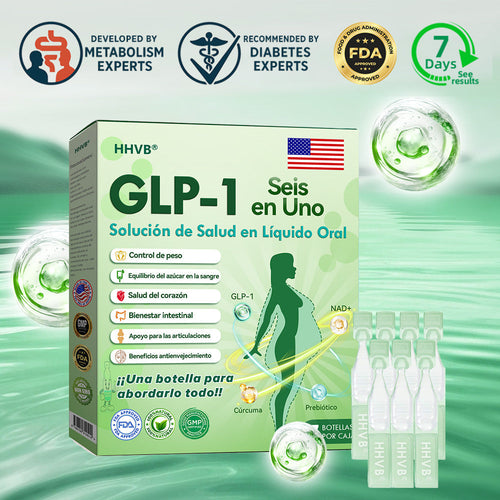 Tienda Oficial |𝐻𝑯𝐕𝐁®👩‍⚕️𝑺𝒐𝒍𝒖𝒄𝒊ó𝒏 𝒐𝒓𝒂𝒍 𝒍í𝒒𝒖𝒊𝒅𝒂 𝐆𝑳𝑷-1 𝒔𝒆𝒊𝒔 𝒆𝒏 𝒖𝒏𝒐 (Solo una dosis al día, cambios visibles en 7 días) 💖 Para obesidad, salud cardiovascular, diabetes, apnea del sueño, problemas articulares y más.